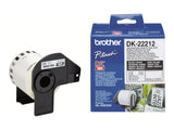 BROTHER P-TOUCH DK-22212 blanc continue length film 62mm x 15.24m