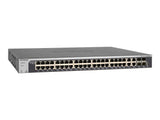 NETGEAR 48-Port 10-Gigabit Smart Managed Switch, 4 Combo-SFP+-Ports