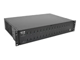 EATON TRIPPLITE 32-Port USB Charging Station with Syncing 230V 5V 80A 400W USB Charger Output 2U Rack-Mount