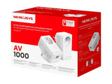 TP-LINK AV1000 Gigabit Passthrough Powerline Starter Kit