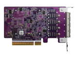 QNAP 4-port SFF-8088 SATA host bus adapter 16xSATA 6Gb/s PCIe 3.0 x8 for TL SATA JBOD