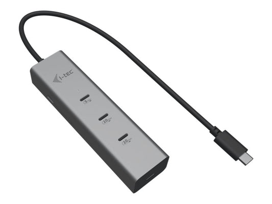 I-TEC USB-C Charging Metal HUB 5port with USB-C video 8K 1xUSB-C video/Data 1xUSB-C PD/Data 1xUSB-C 3.2 Gen1 2xUSB-C 3.2 Gen2 PD85W