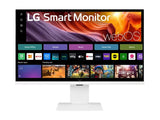 LG 32U850SA-W 31.5p Smart Monitor UHD IPS WebOS 60Hz 5ms 400cd/m2 HDMIx2 USB C PD 90W HUB USB Camera Pivot