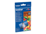 BROTHER Papier photo brillant 10x15 20 f