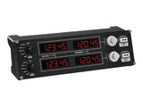 LOGITECH Flight Radio Panel Flight simulator instrument panel wired for PC