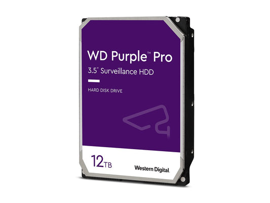 WD Purple Pro 12To SATA 6Gb/s HDD 3.5p internal 7200Tpm 256Mo Cache 24x7 Bulk