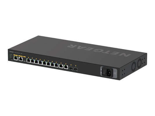 NETGEAR M4250 12-Port AV Line PoE+ Switch 125W 2x1G 2xSFP Managed Switch