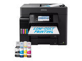 EPSON EcoTank ET-5855 MFP colour inkjet ITS A4 25ppm Print 550sheets USB LAN Wi-Fi Black