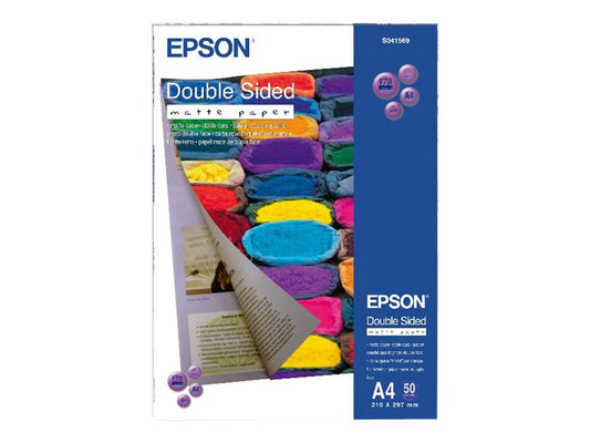 EPSON MATT double sides papier inkjet 178g/m2 A4 50 feuilles pack de 1