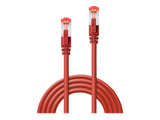 LINDY Cat.6 S/FTP Cable Red 5m Patch Cable