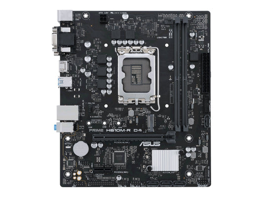 ASUS PRIME H610M-R D4 Intel H610 LGA 1700 2DDR4 1xPCIe 4.0/3.0 x16 1xM.2 4xSATA 6Gb/s 4xUSB 3.2 microATX MB