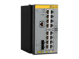 ALLIED L3 Industrial Ethernet Switch 16x 10/100/1000-T PoE+ 2x SFP Ports as only 1000M speed to be supported