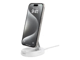 BELKIN PRO Convertible Qi2 15w Magnetic Charging Stand w/o PSU White