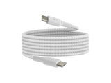 BELKIN USB-C to USB-C Braided PVC White 2m Twin Pack