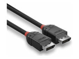 LINDY 3m DisplayPort 1.2 Cable Black Line