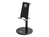 PORT DESIGNS Ergonomic Smartphone Aluminium Stand Hands free Smartphone Support for Desk Use Ideal for Video Meeting Chat Video
