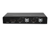 LINDY 2 Port HDMI 4K60 USB 2.0 & Audio KVM Switch
