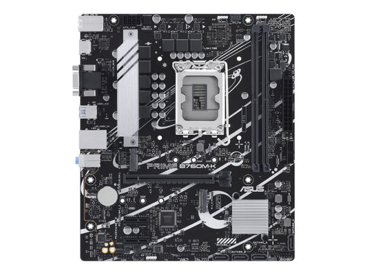 ASUS PRIME B760M-K LGA 1700 2xDDR5 microATX 4xSATA MB 1xHDMI 2.1 1xD-Sub 2xM.2