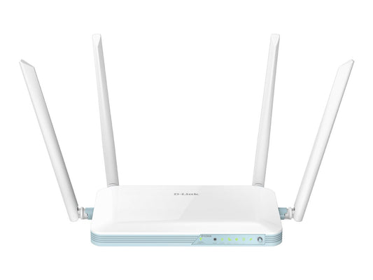 D-LINK Eagle Pro AI 4G LTE Cat. 4 Desktop Router And Auto WAN 4G backup 4x 10/100Mbps LAN ports 1x 10/100Mbps WAN port