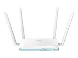 D-LINK Eagle Pro AI 4G LTE Cat. 4 Desktop Router And Auto WAN 4G backup 4x 10/100Mbps LAN ports 1x 10/100Mbps WAN port