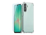 SAMSUNG Pack coque transparente + verre trempé Designed for Samsung