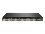 HPE Aruba 6300M Switch 48-port 1GbE Class 4 PoE and 4-port SFP56