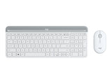 LOGITECH Slim Wireless Keyboard and Mouse Combo MK470 OFFWHITE (FR)