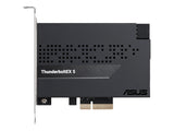 ASUS ThunderboltEX 5 expansion card dual Thunderbolt 5 USB C ports DisplayPort 2.1 PCIe 4.0