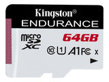 KINGSTON 64Go microSDXC Endurance 95R/45W C10 A1 UHS-I Card Only