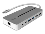 LINDY USB 3.2 Type C Mini Dock 2x HDMI 4K