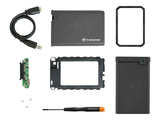 TRANSCEND Kit Boîtier vide pour 2.5p SSD/Disque Dur USB 3.1 Gen 1