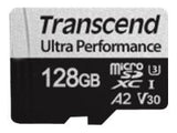 TRANSCEND 128Go microSD w/ adapter UHS-I U3 A2