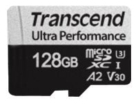 TRANSCEND 128Go microSD w/ adapter UHS-I U3 A2