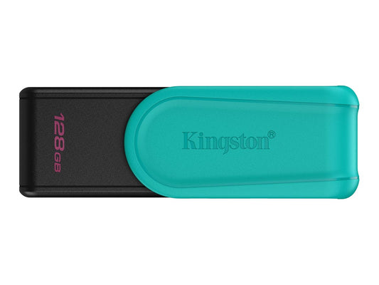 KINGSTON 128Go Portable USB 3.2 Gen 1 DataTraveler Exodia S Black/Turquoise