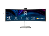 PHILIPS 49B2U6903CH/00 48.8p 5120x1440 VA Curved H/A 170mm SUPERWIDE USB-C 75Hz DP 2xHDMI USB HUB SPEAKERS webcam