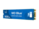 WD Blue SA510 SSD 500Go M.2 2280 SATA III 6Gb/s internal single-packed POWERED BY SANDISK