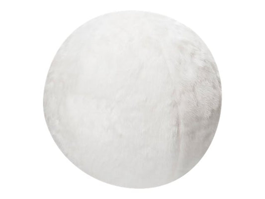 URBAN FACTORY ERGO Ergonomic Sitting Ball 60cm Ivory Fur