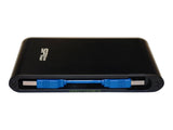 SILICON POWER External HDD Armor A80 1To 2.5p USB 3.2 Blue Shockproof MIL-STD 810F 516.5 Procedure IV Water-resistant IPX7