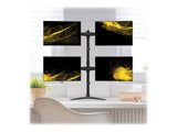 EATON TRIPPLITE Quad-Display Desktop Monitor Stand for 13inch to 27inch Flat-Screen Displays