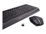 CHERRY GENTIX Desktop Wireless desktop Keyboard and Mouse black (GB)