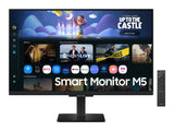SAMSUNG LS27FM500EUXEN 27p FHD Smart Monitor M50F IPS Panel 60Hz Game Mode Eye Saver Mode & Flicker Free 2x HDMI