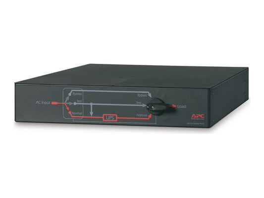 APC Service Bypass Panel - 200/208/240V 30A BBM L6-30P inputc 2 L6-30R 2 L6-20R output