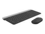 LOGITECH Slim Wireless Keyboard and Mouse Combo MK470 - GRAPHITE - FRA - CENTRAL