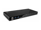 LINDY KVM Switch HDMI 4K60 USB 3.0 & Audio 4 Port