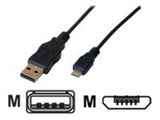 MCL Cable USB 2.0 type A male / micro USB B male - 2m (P)