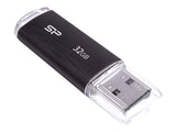 SILICON POWER memory USB Ultima U02 32Go USB 2.0 Black