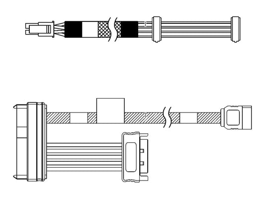 LENOVO ThinkSystem ST250 V2 ODD/Tape Cable kit