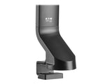 EATON TRIPPLITE Dual-Display Monitor Arm with Desk Clamp and Grommet - Height Adjustable 17p to 27p Monitors