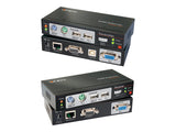 LINDY Kit extender KVM cat.5 combo 300 PS 2 USB & VGA