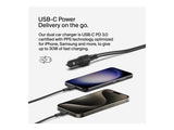 BELKIN Boost Charge 42w - 30w USB-C PD PPS + 12w USB-A Car Charger